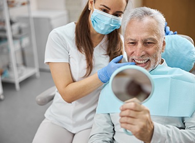 There are many different types of dentures available from your dentist in Coplay, PA